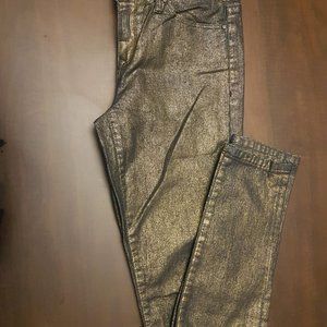 Club Monaco Rusted Gold Jeans